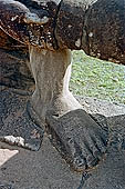 Angkor Thom - the South Gate - Asura detail